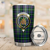 MacKenzie Modern Tartan Crest Tumbler